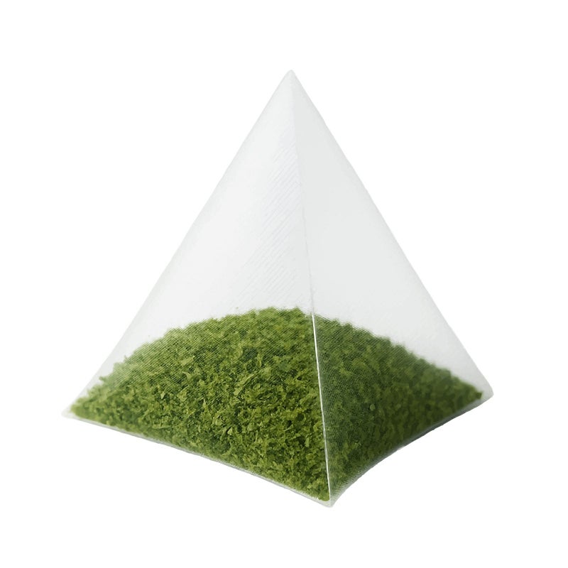 ひもがついていないティーバッグのお茶