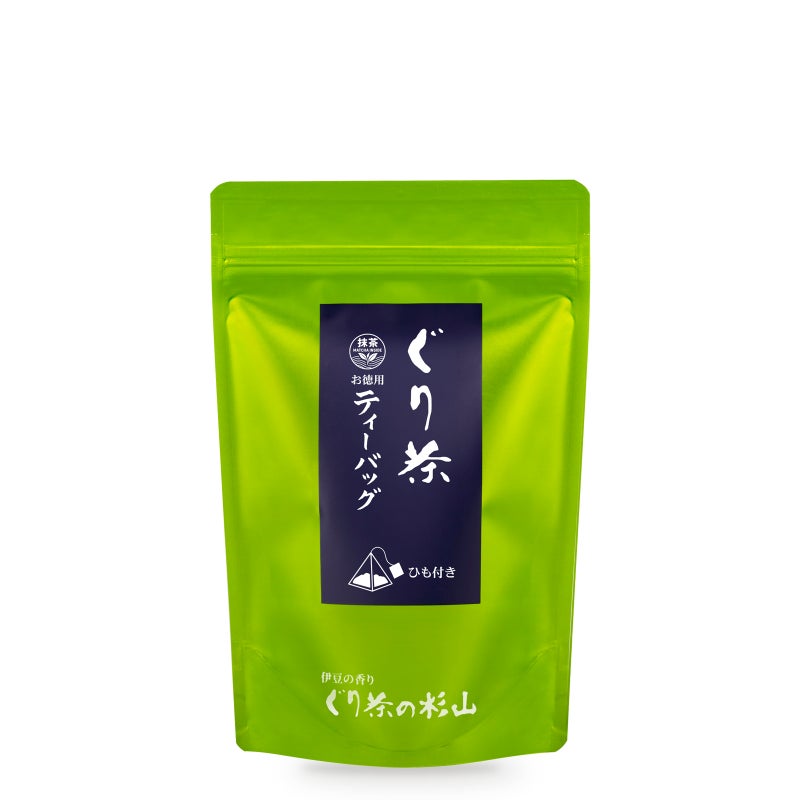 ぐり茶 お徳用ティーバッグ・ひも付き標準17個入の小袋