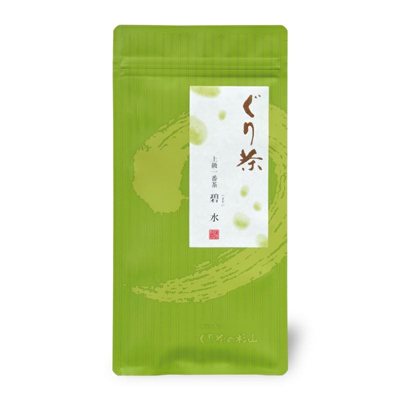 ぐり茶 上級一番茶【碧水】70g×5本 茶葉ギフト