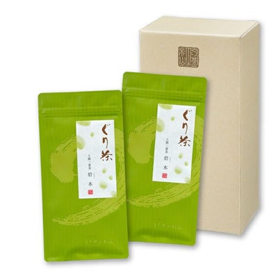 ぐり茶 上級一番茶　碧水二本セット