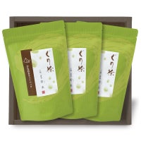 ぐり茶 上級一番茶　碧水ティーバッグ箱入り三本セット